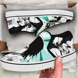 Ulquiorra Schiffer Slip On Sneakers Custom Anime Bleach Shoes - 2 - GearAnime