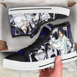 Ishida Uryu High Top Shoes Custom Bleach Anime Sneakers - 2 - GearAnime