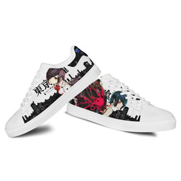 Tokyo Ghoul Touka Kirishima Skate Sneakers Custom Anime Shoes - 3 - GearAnime
