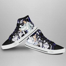 Ishida Uryu High Top Shoes Custom Bleach Anime Sneakers - 4 - GearAnime