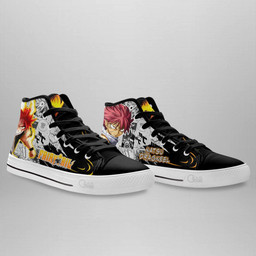 Natsu Dragneel High Top Shoes Custom Fairy Tail Anime Sneakers - 4 - GearAnime