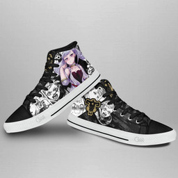 Black Bull Noelle Silva High Top Shoes Custom Manga Anime Black Clover Sneakers - 3 - GearAnime