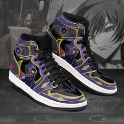 Lelouch Lamperouge Sneakers Custom Anime Code Geass Shoes - 2 - GearAnime