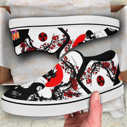 Kakashi Slip On Sneakers Custom Japan Style Anime Shoes - 2 - GearAnime