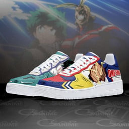 All Might and Deku Air Sneakers Custom Anime My Hero Academia Shoes - 2 - GearAnime