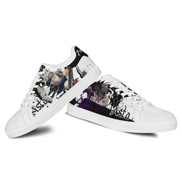 Black Clover Asta Skate Sneakers Custom Anime Shoes - 3 - GearAnime