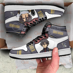 86 Eighty Six Shinei Nouzen Sneakers Custom Anime Shoes - 2 - GearAnime