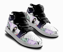 Shinobu Kocho Kids Sneakers Custom Anime Demon Slayer Kids Shoes - 2 - GearAnime