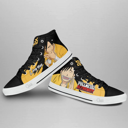 Fullmetal Alchemist Ling Yao High Top Shoes Custom Anime Sneakers - 3 - GearAnime