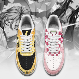 Nezuko and Zenitsu Air Sneakers Anime Custom Skills Demon Slayer Shoes - 3 - GearAnime