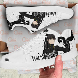 Black Clover Nacht Faust Skate Sneakers Custom Anime Shoes - 2 - GearAnime