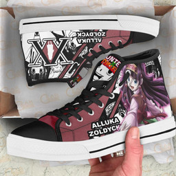 Alluka Zoldyck High Top Shoes Custom Skill Anime Hunter X Hunter Sneakers - 2 - GearAnime