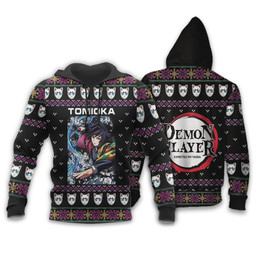 Giyu Tomioka Ugly Christmas Sweater Demon Slayer Anime Xmas Gift Custom Clothes - 3 - GearAnime