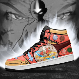 Avatar Aang Sneakers Custom The Last Airbender Anime Shoes - 4 - GearAnime