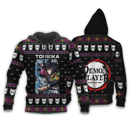 Giyu Tomioka Ugly Christmas Sweater Demon Slayer Anime Xmas Gift Custom Clothes - 2 - GearAnime