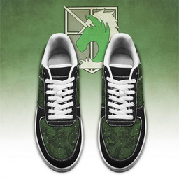 AOT Military Slogan Sneakers Attack On Titan Anime Shoes - 2 - GearAnime