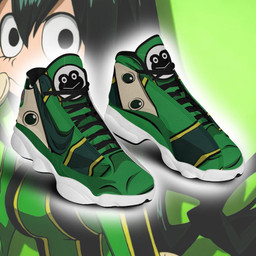 BNHA Froppy Sneakers Custom Anime My Hero Academia Shoes - 3 - GearAnime