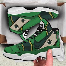 BNHA Froppy Sneakers Custom Anime My Hero Academia Shoes - 4 - GearAnime