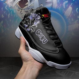 Goku Ultra Instinct Sneakers Kanji Custom Anime Dragon Ball Shoes - 3 - GearAnime