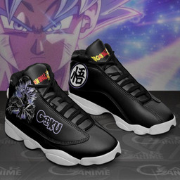 Goku Ultra Instinct Sneakers Kanji Custom Anime Dragon Ball Shoes - 4 - GearAnime
