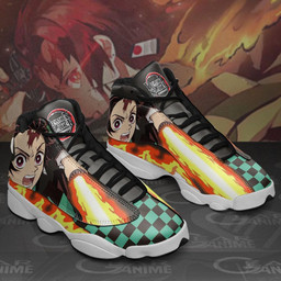 Tanjiro Sneakers Sun Breathing Custom Anime Demon Slayer Shoes - 3 - GearAnime