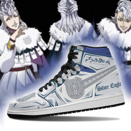 Silver Eagle Magic Knight Sneakers Black Clover Sneakers Anime - 3 - GearAnime
