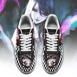 Tokyo Ghoul Rize Sneakers Custom Checkerboard Shoes Anime - 2 - GearAnime