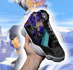 Dragon Ball Future Trunks Sneakers Custom Anime DBZ Shoes - 4 - GearAnime