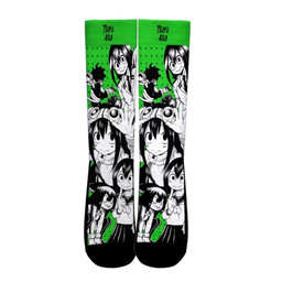 Tsuyu Asui Socks My Hero Academia Anime Socks Mixed Manga - 2 - GearAnime