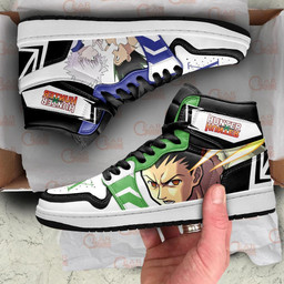 Gon and Killua Sneakers Custom Anime Hunter X Hunter Shoes - 3 - GearAnime