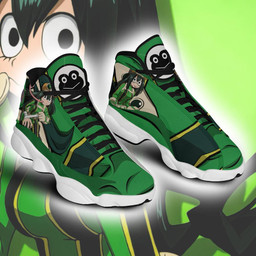 BNHA Tsuyu Asui Sneakers Custom Anime My Hero Academia Shoes - 4 - GearAnime
