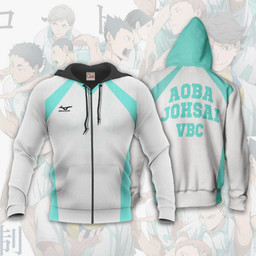 Haikyuu Aoba Johsai High Shirt Costume Anime Hoodie Sweater - 1 - GearAnime