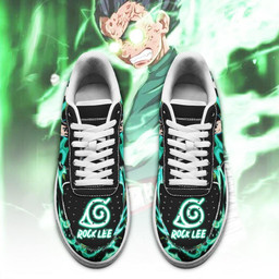 Rock Lee Sneakers Custom Anime Shoes Leather - 2 - GearAnime