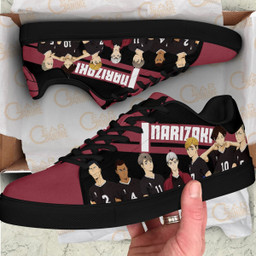 Haikyu Inarizaki Skate Shoes Black Haikyu!! Custom Anime Shoes - 3 - GearAnime