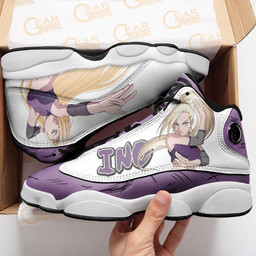 Ino Yamanaka JD13 Sneakers Custom Anime Shoes - 4 - GearAnime