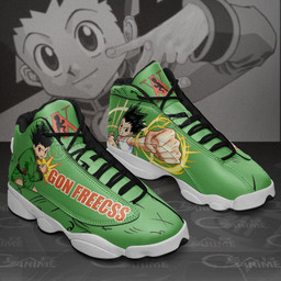 Gon Freecss Sneakers Custom Anime Hunter X Hunter Shoes - 2 - GearAnime