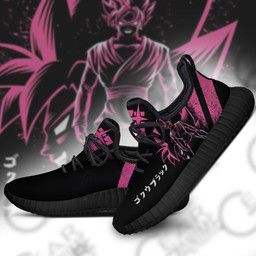 Goku Black Rose Shoes Custom Anime Dragon Ball Sneakers - 2 - GearAnime