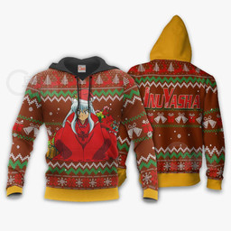 Inuyasha Ugly Christmas Sweater Inuyasha Anime Xmas Gift VA11 - 3 - GearAnime