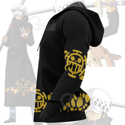 Tragafalar D Water Law Uniform One Piece Anime Hoodie Jacket VA11 - 7 - GearAnime