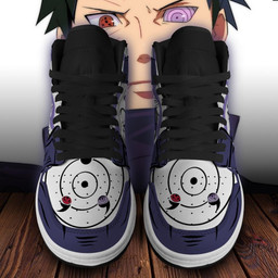 Uchiha Obito Sneakers Custom Anime Shoes - 4 - GearAnime