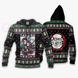 Tanjiro And Nezuko Ugly Sweater Christmas Demon Slayer Anime Gift VA10 - 3 - GearAnime