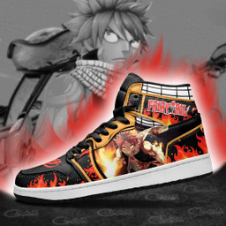 Natsu Dragneel Sneakers Custom Anime Fairy Tail Shoes - 4 - GearAnime