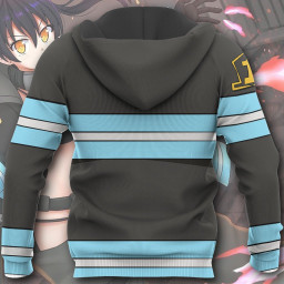 Tamaki Kotatsu Fire Force Hoodie Shirt Anime Uniform Sweater Jacket - 6 - GearAnime
