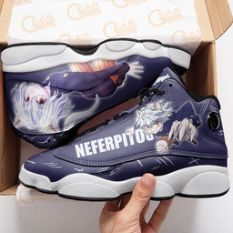 Neferpitou Sneakers Custom Anime Hunter X Hunter Shoes - 4 - GearAnime
