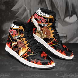 Natsu Dragneel Sneakers Custom Anime Fairy Tail Shoes - 2 - GearAnime