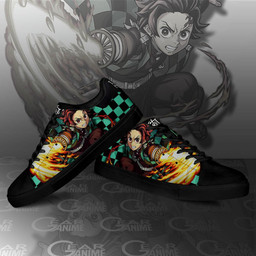 Tanjiro Sun Breathing Skate Shoes Custom Demon Slayer Anime Shoes - 3 - GearAnime