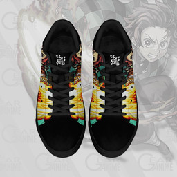 Tanjiro Sun Breathing Skate Shoes Custom Demon Slayer Anime Shoes - 4 - GearAnime