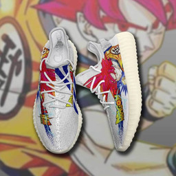 Goku Saiyan God Shoes Dragon Ball Custom Anime Sneakers - 2 - GearAnime