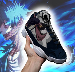 BNHA Dabi Sneakers Custom Anime My Hero Academia Shoes - 3 - GearAnime