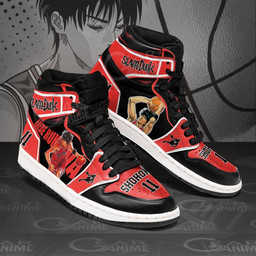 Kaede Rukawa Sneakers Custom Anime Slam Dunk Shoes - 2 - GearAnime